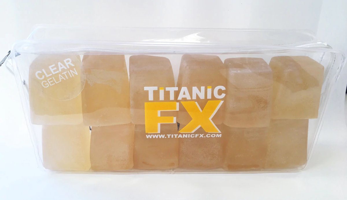 Titanic FX Gelatine Clear 1kg  | Prothese Gelatine